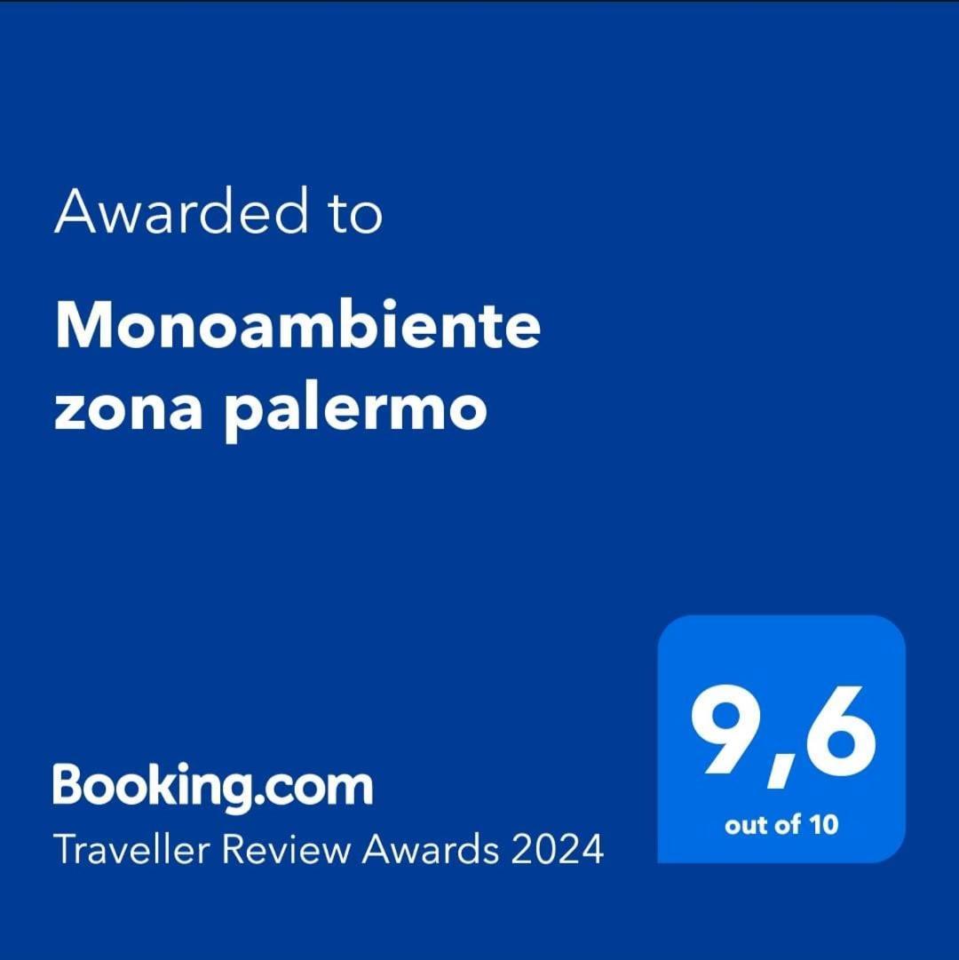 부에노스아이레스 Monoambiente Zona Palermo 아파트 외부 사진